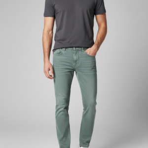 Men Sea Green Jeans