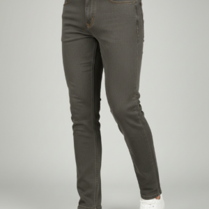 Men Light Olive Green Jeans