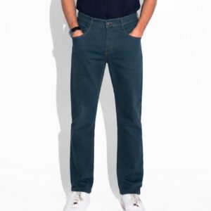 Men Sea Green Jeans
