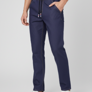 Navy Blue Denim Trouser