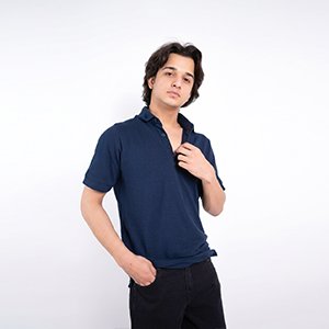 Navy Blue Polo Shirt
