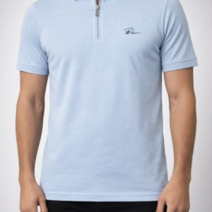 Ice Sky Blue Polo Shirt